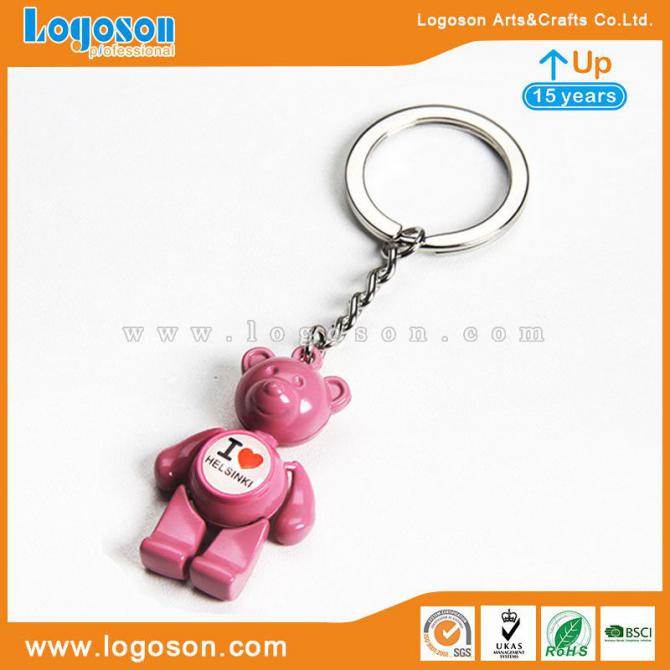 Source Custom plush stuffed cheap teddy bear keychain on m.