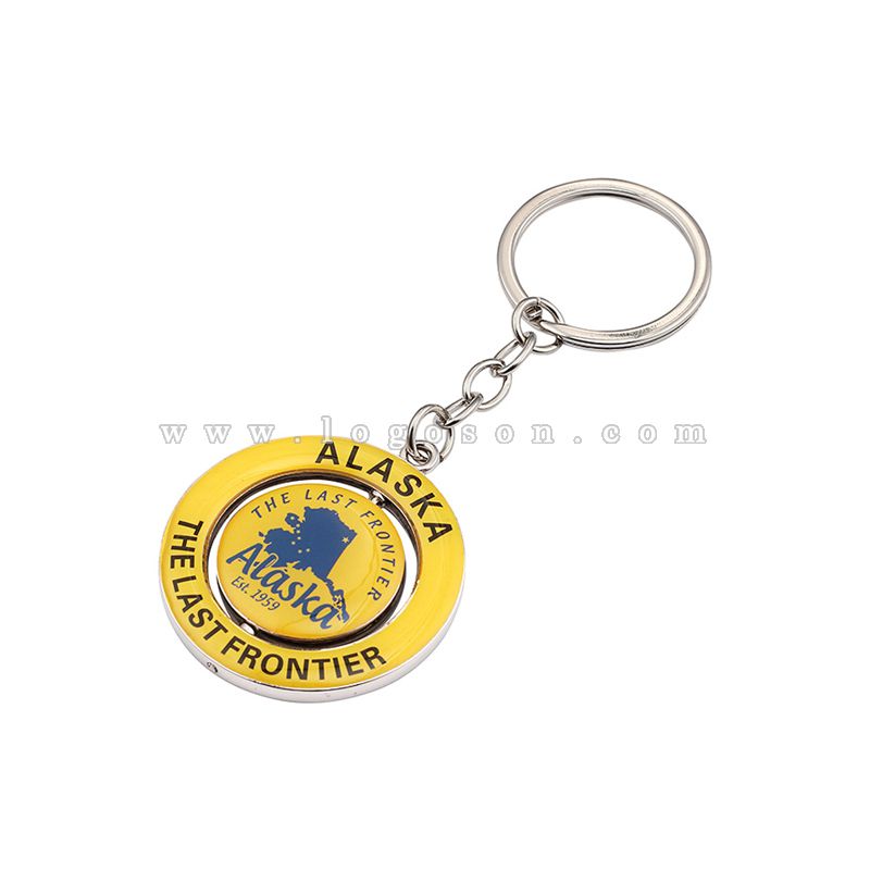 alaska keyring