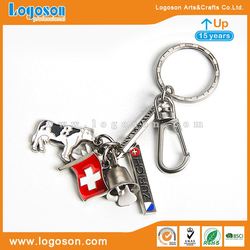 Switzerland keychain souvenir