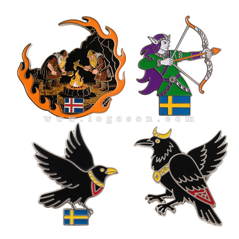 viking fridge magnet metal