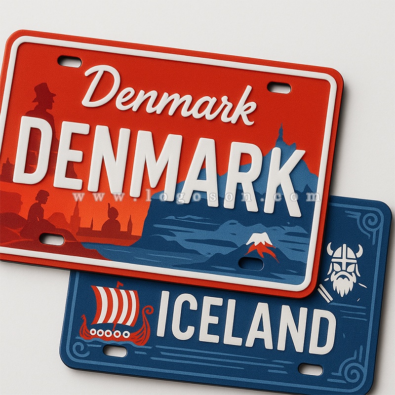 viking car plate 